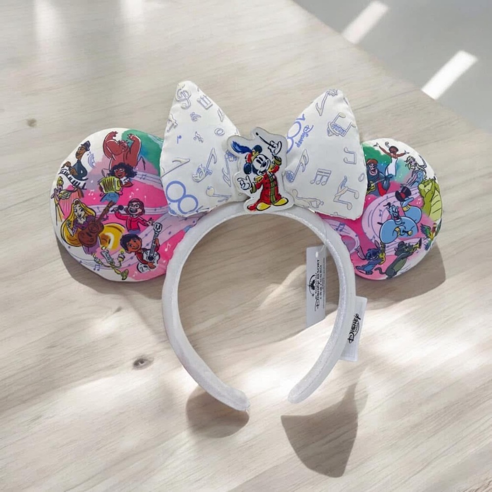 Disney 100 limited edition color changing ears - new